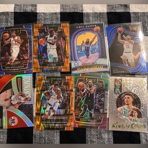 Lot of 8 Basketball sports cards